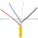 Mencom MDC-4FP-5M-R Cordset 4 pole RT Angle Female Product Image