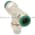 Parker W172PLP-5-2 Male Branch Tee Swivel Product Image
