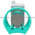 Pepperl+Fuchs PB-D02-008-6 Palm Button Assembly with 1-Hub Box and Ring Guard Product Image