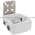 Siemens FDK-085U1053 Wall Mounting Unit (Includes 4 x 1/2" NPT Cable Glands) Product Image