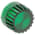 Square D 9001-G7 Cap for Illuminated Pushbutton | Green Product Image