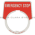Square D 9001-KN305R Legend Plate Red | Emergency Stop Product Image