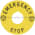 Square D 9001-KN8330 Emergency Stop Legend Plate 30mm Product Image