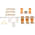 Square D 9998-CA81 3 Pole Contact Kit 77461 Product Image