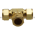 Swagelok B-1210-3 Union Tee Brass Fitting Product Image