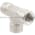 Swagelok SS-8-T Stainless Steel Tee Pipe Fitting Product Image