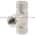Swagelok SS-8-T Stainless Steel Tee Pipe Fitting Product Image