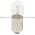 Telemecanique DL1 CE048 clear incandescent bulb with BA9s base - 48 V / 2.6 W Product Image