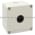Telemecanique XAPG19201 die-cast empty control station - XAP-G -Ø 22 mm - 1 cut-out Product Image