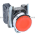 Telemecanique XB4BA42 red flush complete pushbutton Ø22 spring return 1NC &quot;unmarked&quot; Product Image