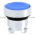 Telemecanique ZB4 BA6 Blue Flush Push Button Product Image