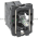 Telemecanique ZB5 AW0B11 white light block with body/fixing collar with integral LED 24V 1NO Product Image
