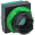 Telemecanique ZB5 CW133 Square Pushbutton Head Product Image