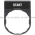 Telemecanique ZBY 2303 Legend Plate | &quot;Start&quot; Product Image