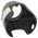 Telemecanique ZBZ 1602 black metal padlockable guard for Ø40 mushroom head Product Image