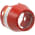 Telemecanique ZBZ 1604 red metal padlockable guard for Ø40 mushroom head Product Image