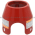 Telemecanique ZBZ 1604 red metal padlockable guard for Ø40 mushroom head Product Image