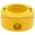 Telemecanique ZBZ 3605 yellow padlock for Ø22 emergency stop pushbutton Product Image