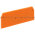 Wago 280-326 End Plate | Orange | 2800326 Product Image