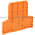 Wago 281-309 End Plate | Orange | 2810309 Product Image