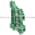 Weidmuller 1020160000 Terminal Block | WDU 4 GN Product Image