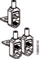 ABB 1,2,3-DOUBLE-V-CLAMP-KIT 1,2,3 Double V-clamp kit Product Image