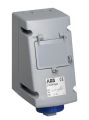 ABB 216RPR6W Socket-outlet with RCD, 6h, 30mA, 16A, IP67, 2P+E Product Image