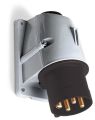 ABB 316BS5W Surface inlet, 5h, 16A, IP67, 3P+E Product Image