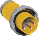 ABB 316P4W Plug, 4h, 16A, IP67, 3P+E Product Image