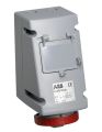 ABB 432RPR6W Socket-outlet with RCD, 6h, 30mA, 32A, IP67, 3P+N+E Product Image