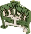 ABB D2.5/5.I.P.3L D2.5/5.I.P.3L Spring Terminal Blocks - Ground with 3 connections - Green-Yellow Product Image