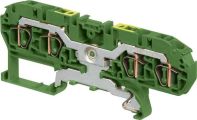 ABB D2.5/5.P.4L D2.5/5.P.4L Spring Terminal Blocks - Ground with 4 connections - Green-Yellow Product Image