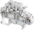 ABB D2.5/8.SFDT.2L D2.5/8.SFDT.2L Spring Terminal Blocks - For 5 x 20 and 5 x 25 fuses - with blown fuse indicator and test sockets - Grey Product Image