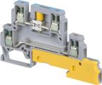 ABB D4/6.A.NTLP D4/6.A.NTLP Screw Clamp Terminal Blocks - Installation - Grey, Blue, Green/Yellow Product Image