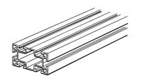 ABB JSM-A4488A-METER JSM A4488A Aluminum profile 44x88, meter Product Image