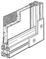 ABB JSM-AS1 JSM AS1 Al-Profile for 25mm sound-absorbing panel, L=2000mm Product Image