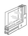 ABB JSM-AS2-METER JSM AS2 Aluminum profile for 2x5mm Pc sheet, meter Product Image