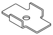 ABB JSM-B4C JSM B4C Centering plate M4 Steel galvanized Product Image