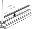 ABB JSM-PL2C-2000MM JSM PL2C Securing strip L=2000mm for sheets 4mm Product Image