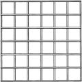 ABB JSM-YN40W4 JSM YN40W4 Welded mesh black 40x40x3,5mm 1474x2016mm Product Image