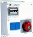 ABB M-16/1 Modular Combi Metal, 16A, 1x3P+N+E 16A, 250x314x172, 2x10/16A, IP44 Product Image