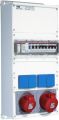 ABB M32/2-JFB Modular Combi Metal, 32A, 1x3P+N+E 16A, 1x3P+N+E 32A, 250x574x179, 2x10/16A, IP44 Product Image