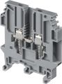 ABB M4/6.RS M4/6.RS Spring Loaded Screw Clamp Terminal Blocks - Feed-through - Grey Product Image