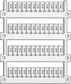 ABB MG-CPM-13-41790-5X12-WH MG-CPM-13 41790 (5X12 WH) Terminal Block Markers Product Image