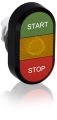 ABB MPD4-11Y MPD4-11Y Double Pushbutton Product Image