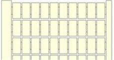 ABB RC510 RC510 Terminal Block Markers - Blank card - White - Polyamid Product Image