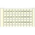 ABB RC65-91-100-X10-HORIZONTAL RC65 Terminal Block Markers pre-printed 91->100 (x10) Horizontal Product Image