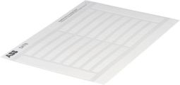 ABB SAT6 SAT6 Self adhesive strip label for 6 mm 0.236 in spacing terminal blocks Product Image
