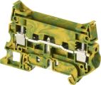 ABB ZS10-PE-R1 ZS10-PE-R1 Screw Clamp Terminal Block - Ground - Green/Yellow Product Image