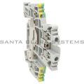 Allen Bradley 1492-JDG3 2 Lvl Ground Terminal Block 2.5mm Green/Yellow Product Image
